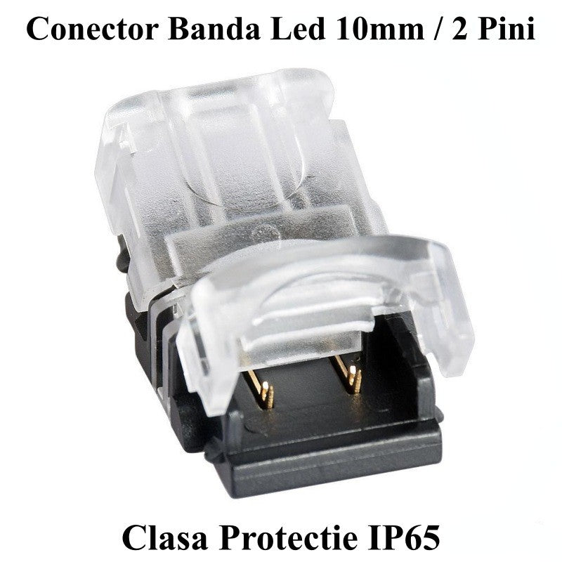 Conector Banda Led 10mm 2 Pini - 2 Fire - Frize