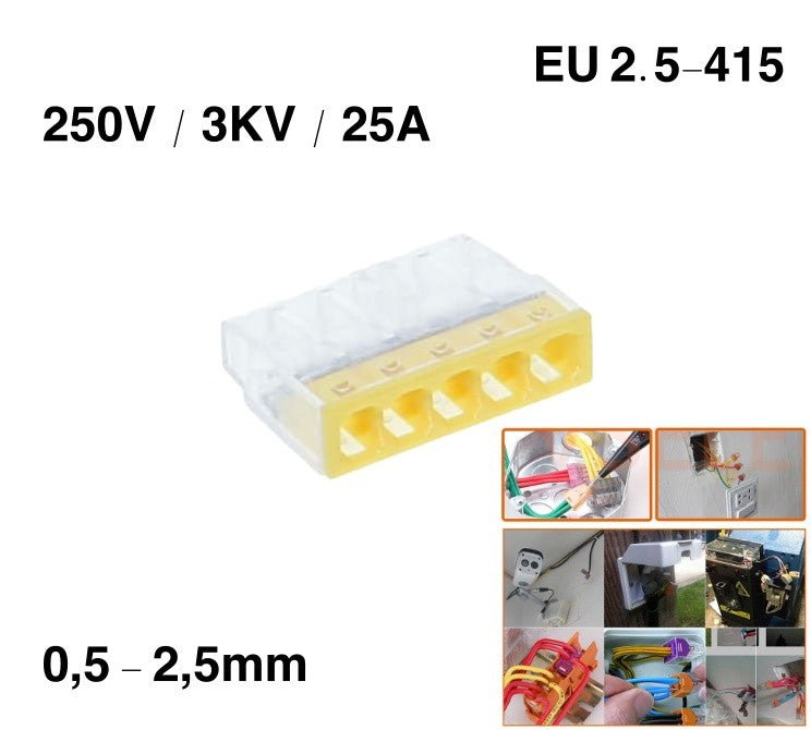 Conector Doza Rapid 5G - EU2.5 / PCT-415D - Frize