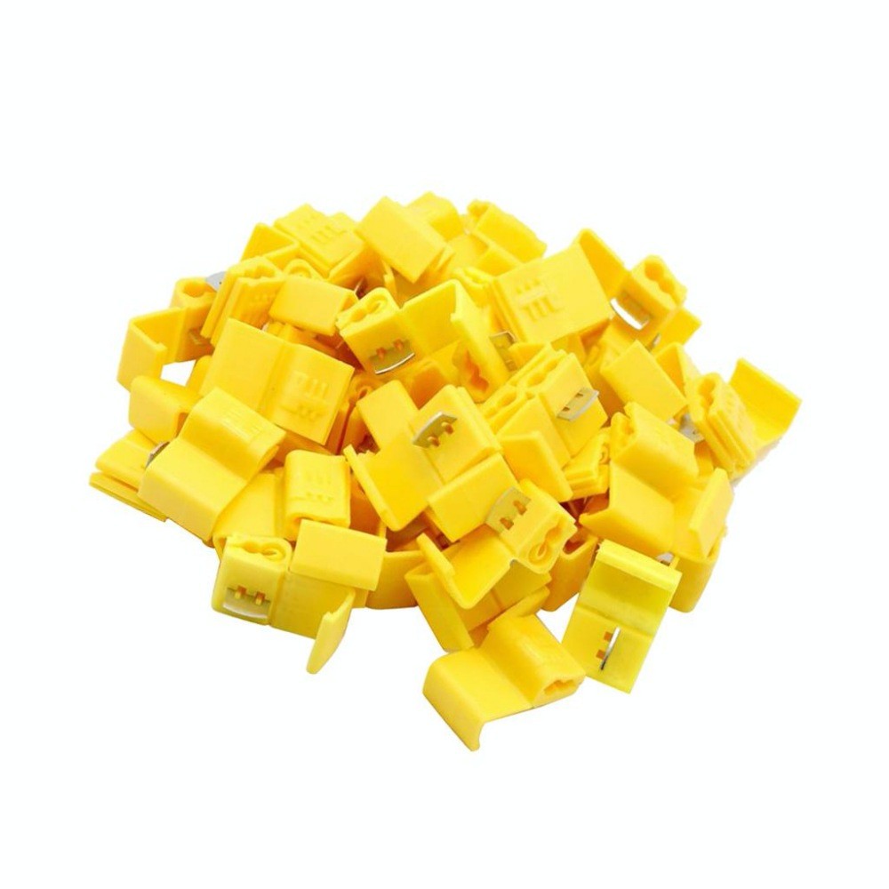 Conector Galben Inadire Cablu 50Buc/Set - Frize