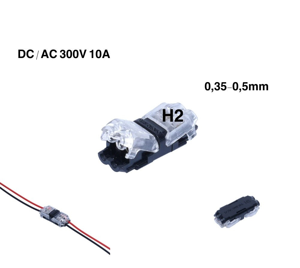 Conector H2 cu Blocare, 300V-10A - Frize
