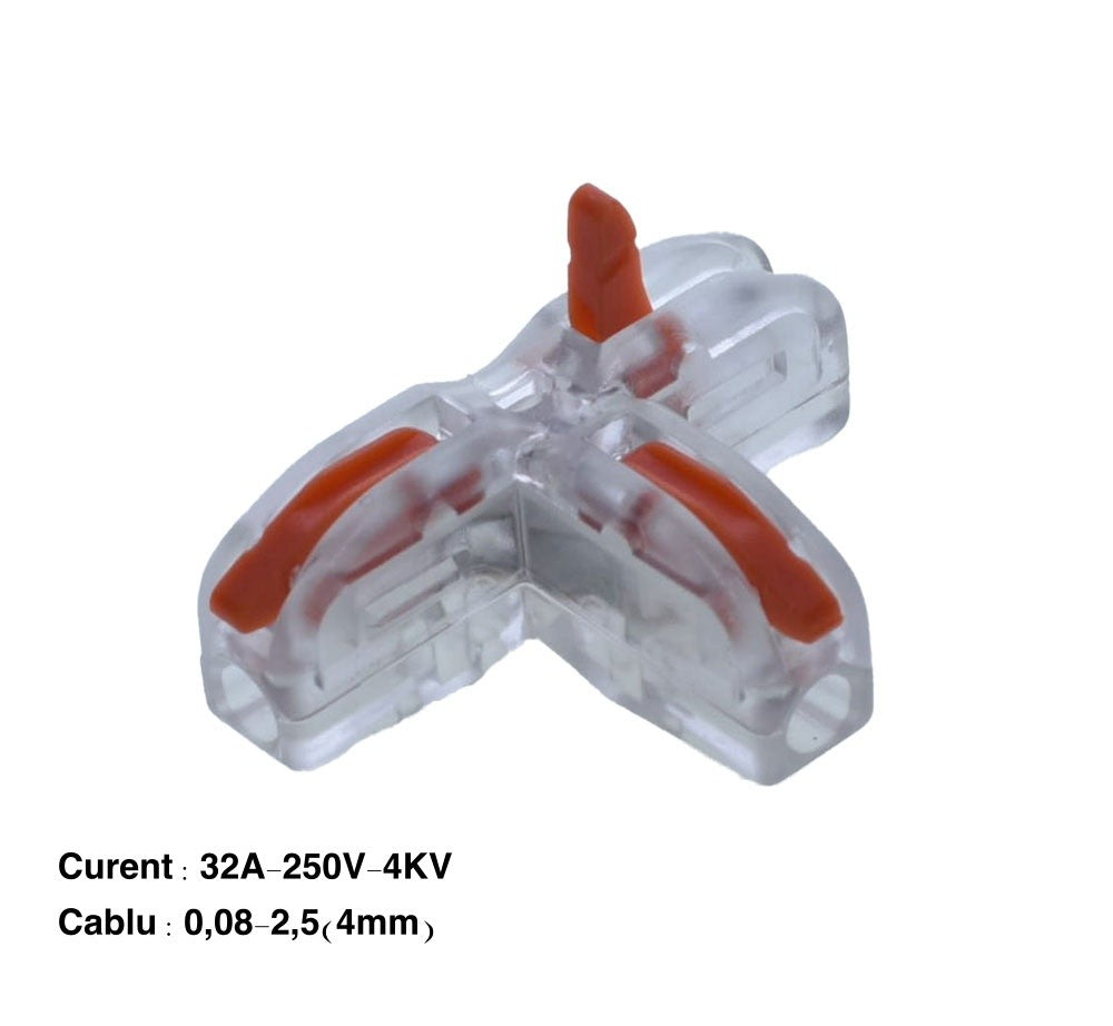 Conector Portocaliu T11P de Cablu - Frize