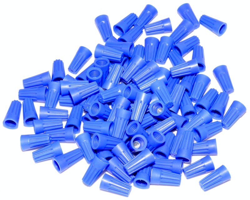 Conector Rapid cu Infiletare, Albastru 100b/set - Frize