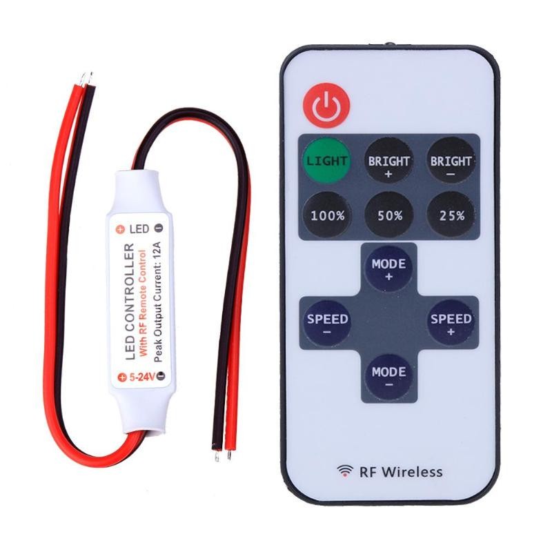 Controler Banda Led Monocolor, RF Wireless 11Taste - Frize