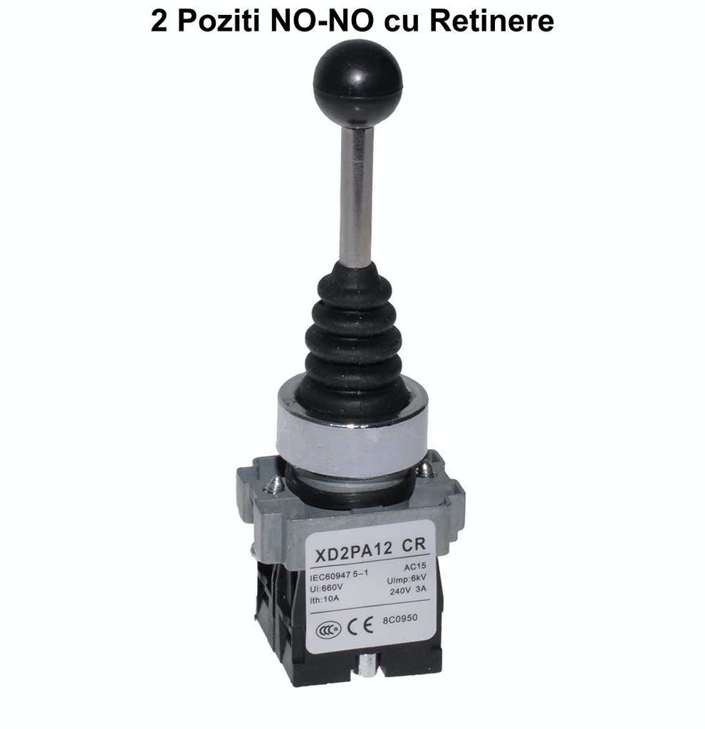 Controler cu Maneta 2 Pozitii NO-NO Retinere - Frize