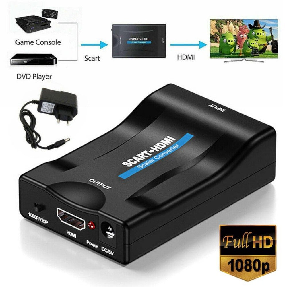 Convertor Scart la Hdmi / 1080P - Frize
