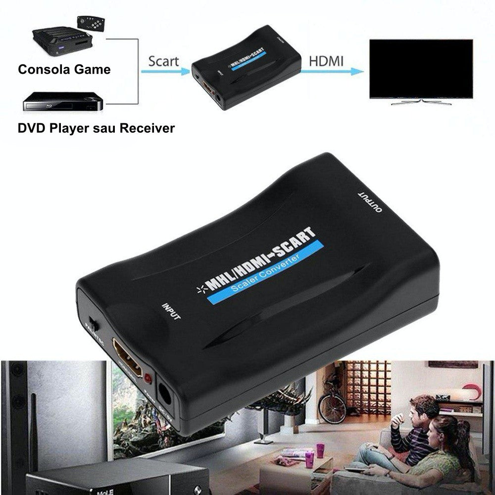 Convertor Video HDMI / MHL la SCART - Frize