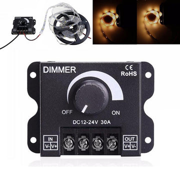 Dimmer Manual Led Monocolor 12V-24V/30A - Frize