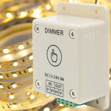 Dimmer Touch Led Monocolor 12V/24V - 8A - Frize