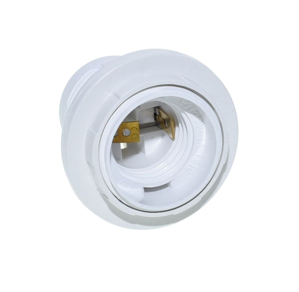Dulie Alba E27 de Plastic cu Fusta - Frize