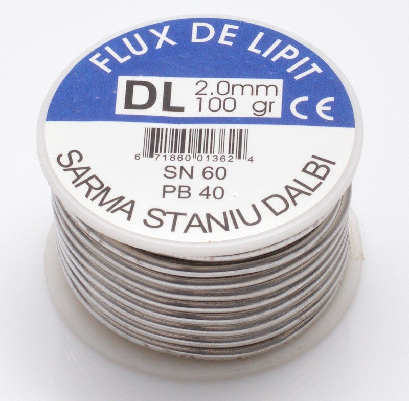 Fludor de Lipit cu pasta ,100g - 2mm , SN60/PB40 - Frize