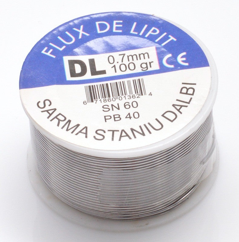 Fludor de Lipit cu pasta ,100g - 0,5mm, SN60/PB40 - Frize