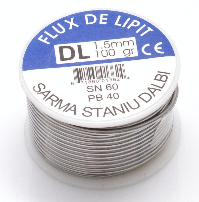 Fludor de Lipit cu pasta ,100g - 1,5mm , SN60/PB40 - Frize