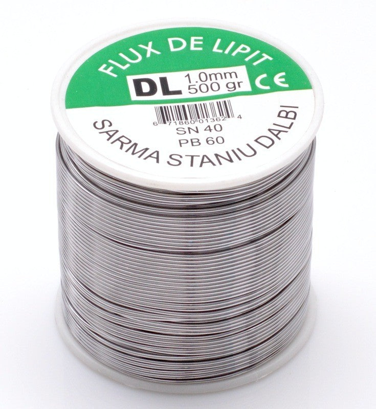 Fludor de Lipit cu pasta , 500g - 1mm , SN40/PB60 - Frize