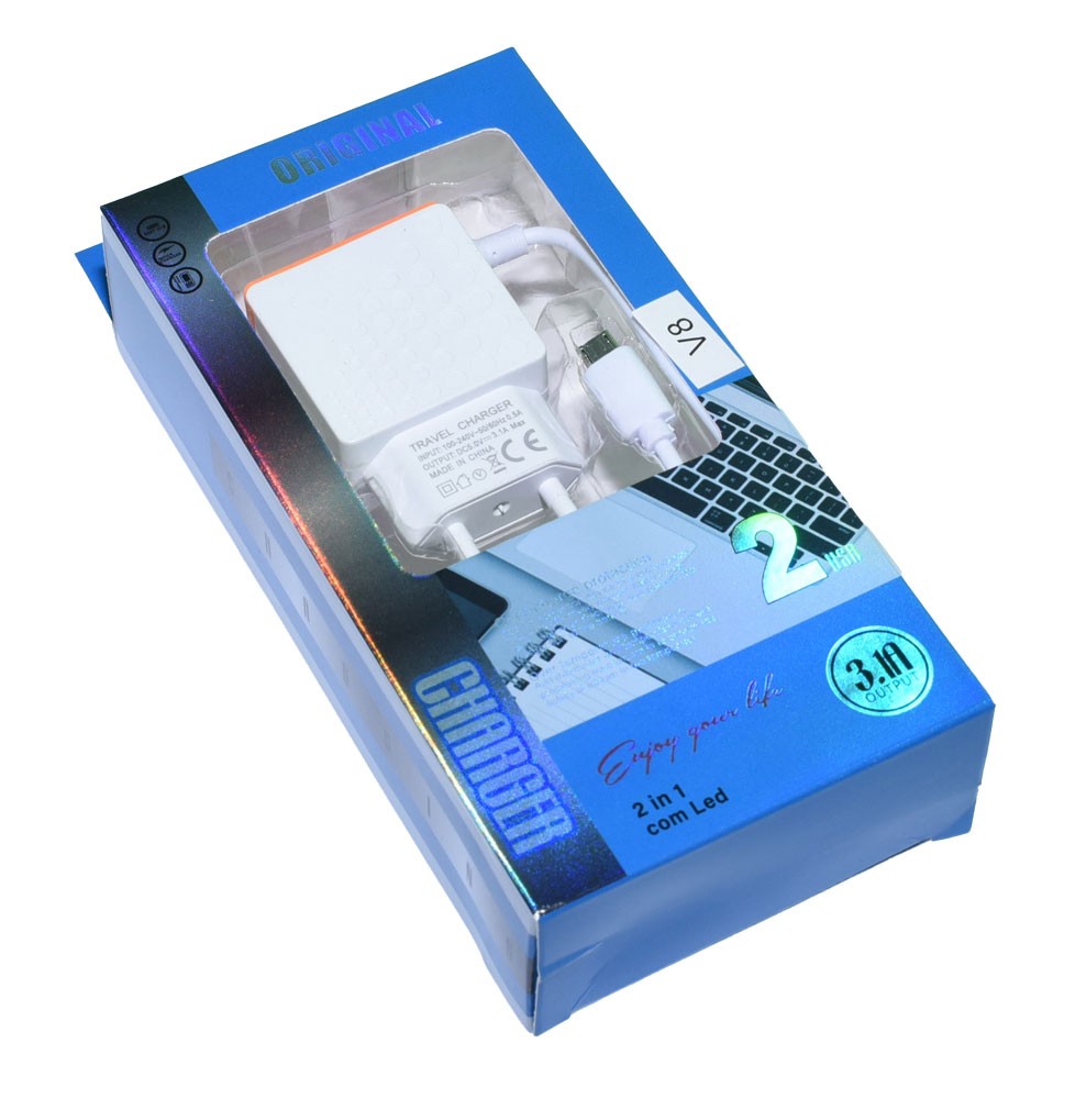 Incarcator Retea 220V - 2 x USB + Micro Usb 3,1A - Frize