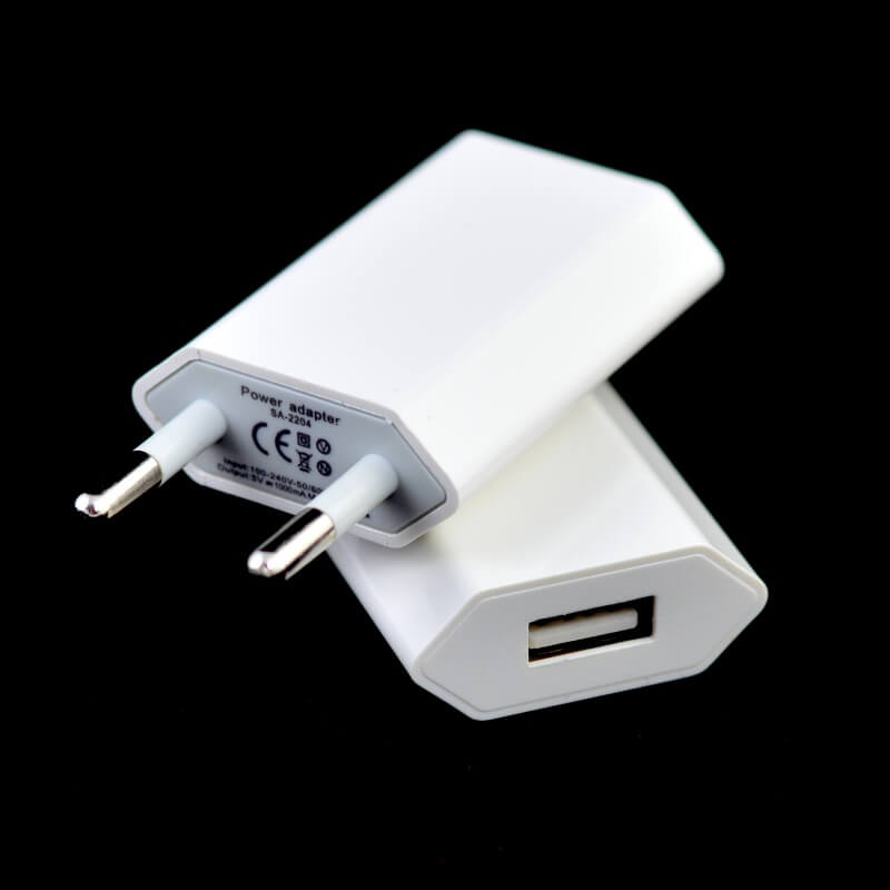 Incarcator Retea tip Stecher 220V-1xUSB 5V / 1A - Frize