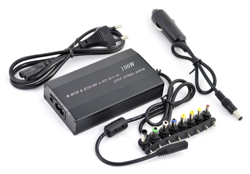 Incarcator Universal de Laptop pentru Casa si Masina AC/DC 100W - Frize