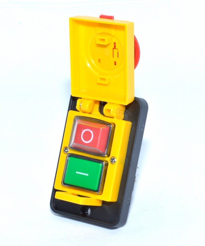 Intrerupator AC3 pe Placa cu Capac 220V-15A - Frize