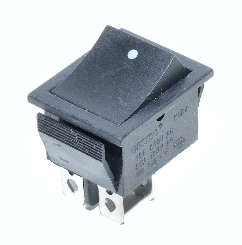 Intrerupator IRS Lat Negru 2 Pozitii cu Revenire KCD4 16A-250V - Frize