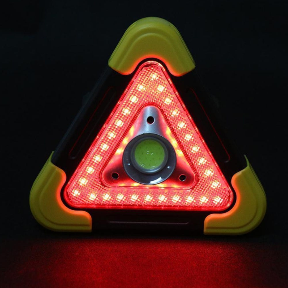 Lampa de Avertizare Triunghi, Acumulatori + Solar - Frize