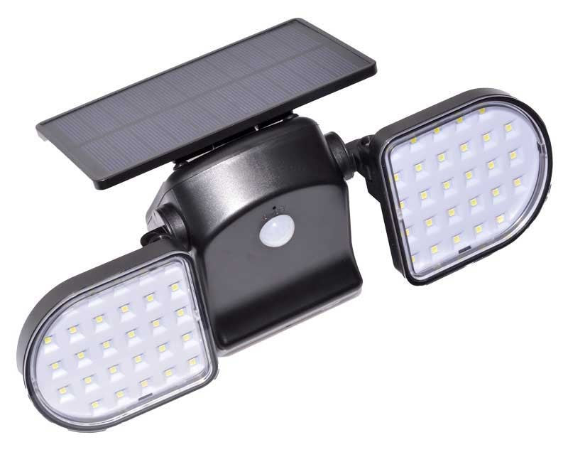 Lampa Solara Dubla 2 x 28 Led + Senzor JC13-1 - Frize