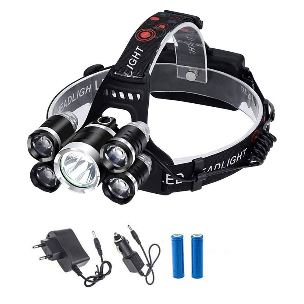 Lanterna de Cap 5 Led-uri/30W-8000Lumeni - Frize