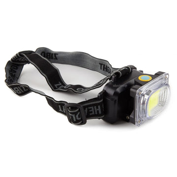 Lanterna de cap lumina alb/rosie 1led COB 5W/ZB-6658 - Frize