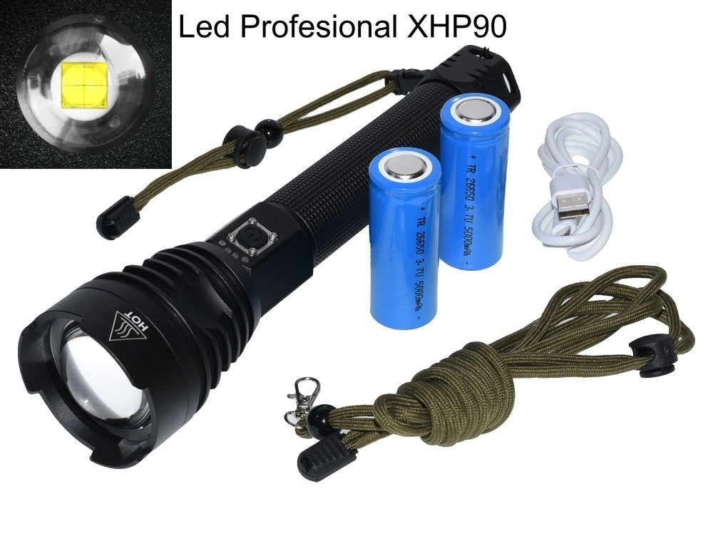 Lanterna Profesionala cu Led XHP90 - Frize