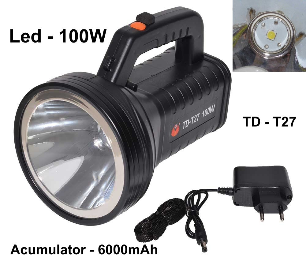 Lanterna T27 cu Led 100W - Frize