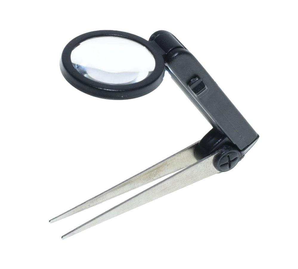 Lupa cu Penseta si Lumina MG17134 - Frize