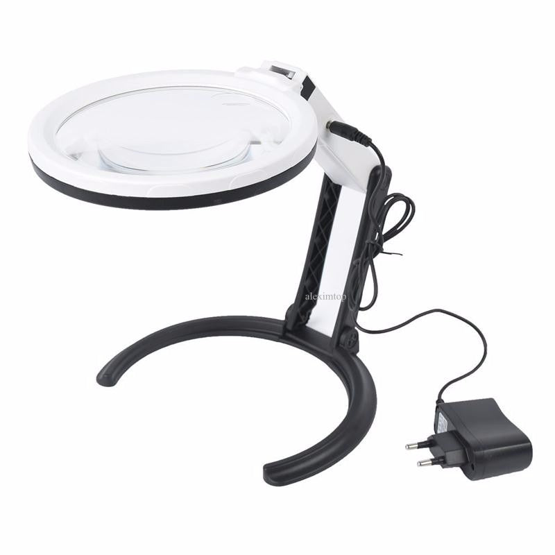 Lupa cu suport si lumina, MG3B-1C - Frize
