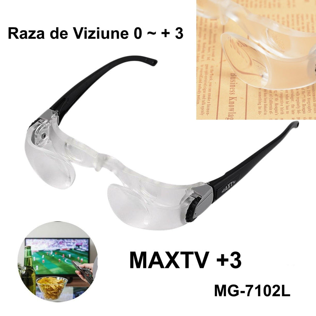 Lupa Ochelari +3 Max Tv 7102L - Frize