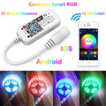 Intelligens RGB Led Mini Controller Wifivel 5-24V