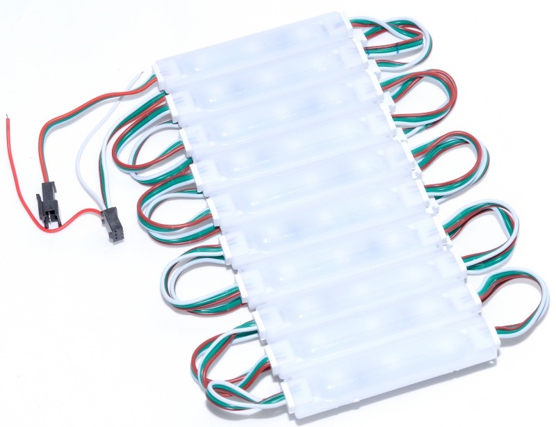 Modul Led Grup RGB , 20buc/set. 92x18mm 12V - Frize