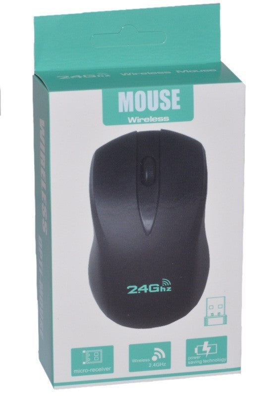 Mouse Wireless Optic 2,4GHz - 1600DPI - Frize