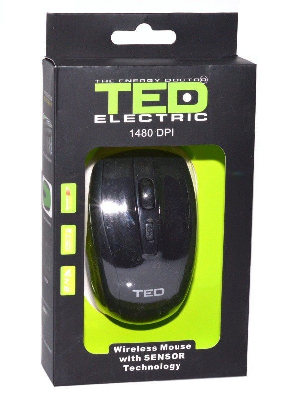Mouse Wireless TED 1480 DPI - Frize
