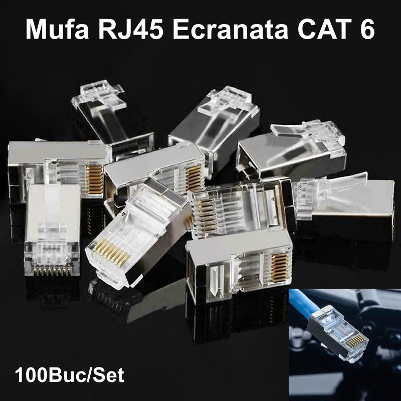 Mufa FTP-UTP Metal CAT6 100b/set - Frize