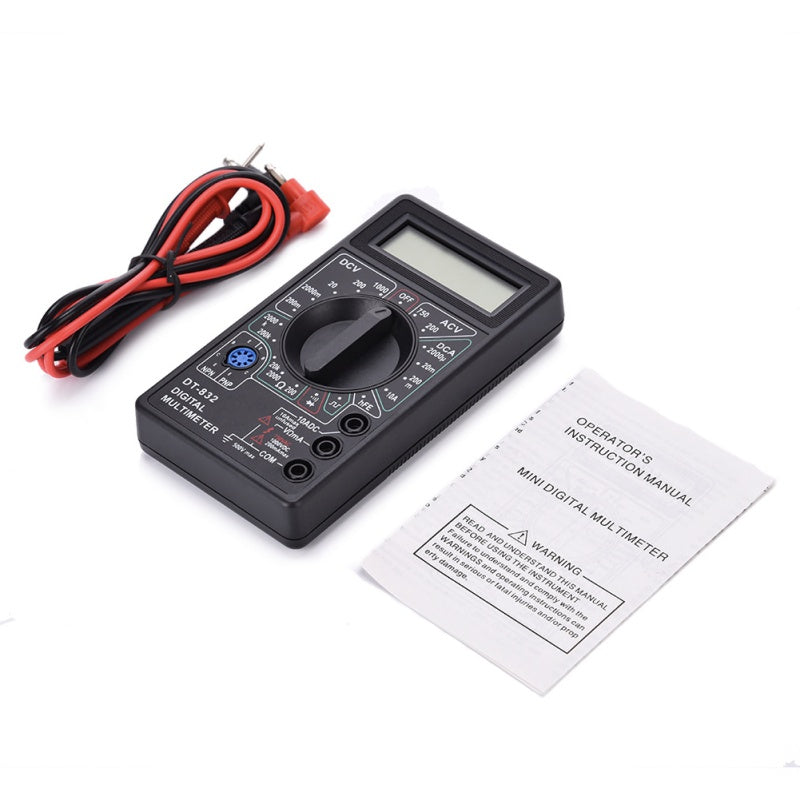 Multimetru digital cu buzer DT-832 - Frize