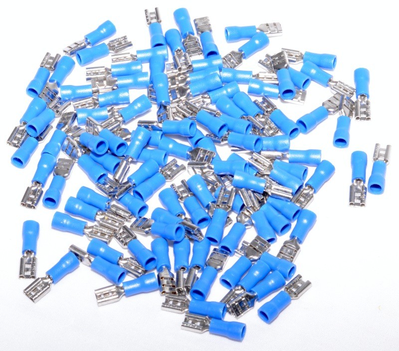 Papuc Electric Albastru Mama 4,8mm ,100buc/set - Frize