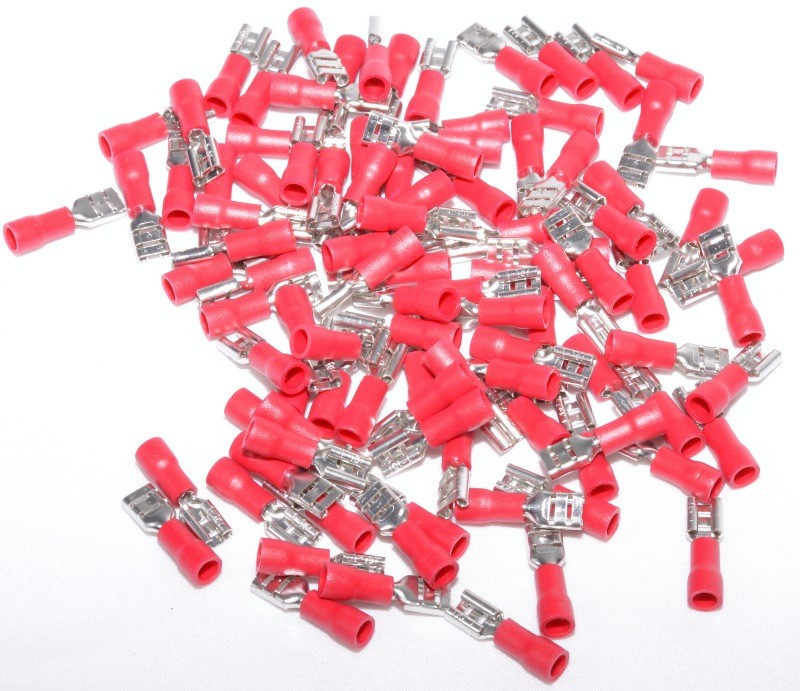 Papuc Electric Rosu Mama 4,8mm ,100buc/set - Frize