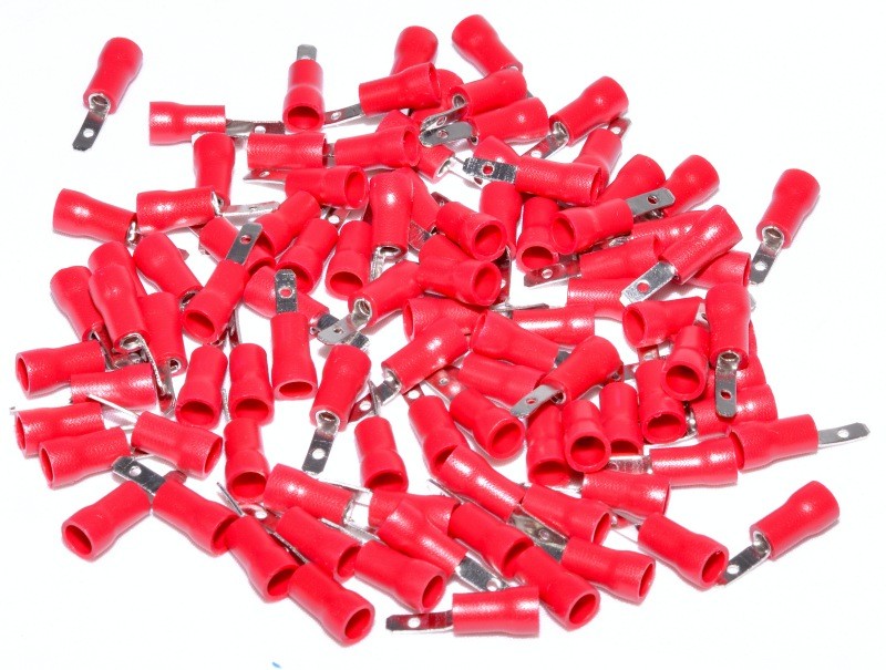 Papuc Electric Rosu Tata 2,8mm ,100buc/set - Frize