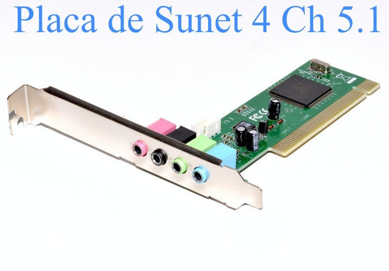 Placa de Sunet PC 5.1 pentru Calculator - Frize