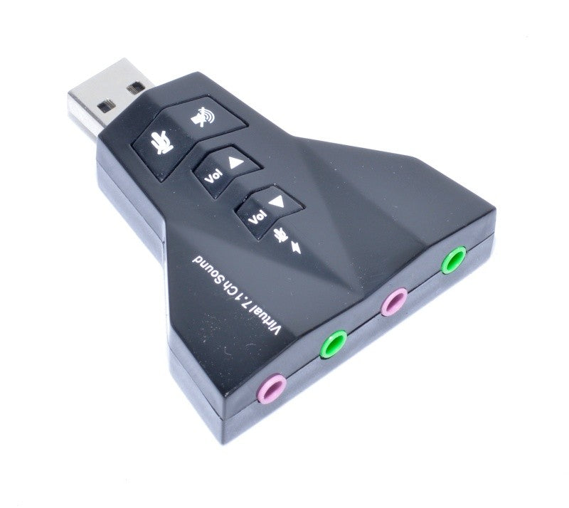 Placa de Sunet pe USB , Dubla 7 in 1 - Frize