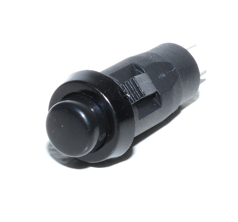 Push Buton Negru Revenire 12x32mm - Frize