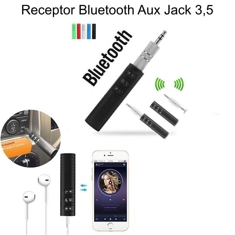 Receptor Bluetooth Aux Jack 3,5 mm - Frize
