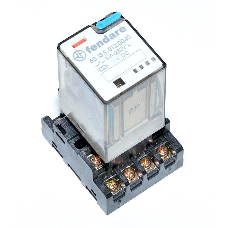 Releu Industrial 48V–DC/11P cu Soclu - Frize