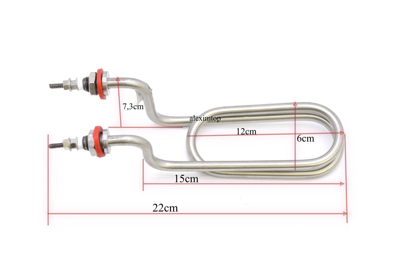 Rezistenta Tip L Nichelata Indoita 1500W - Frize