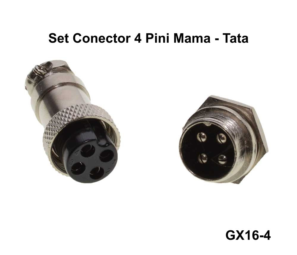 Set Conector Tip Aviator 4 Pini - Frize