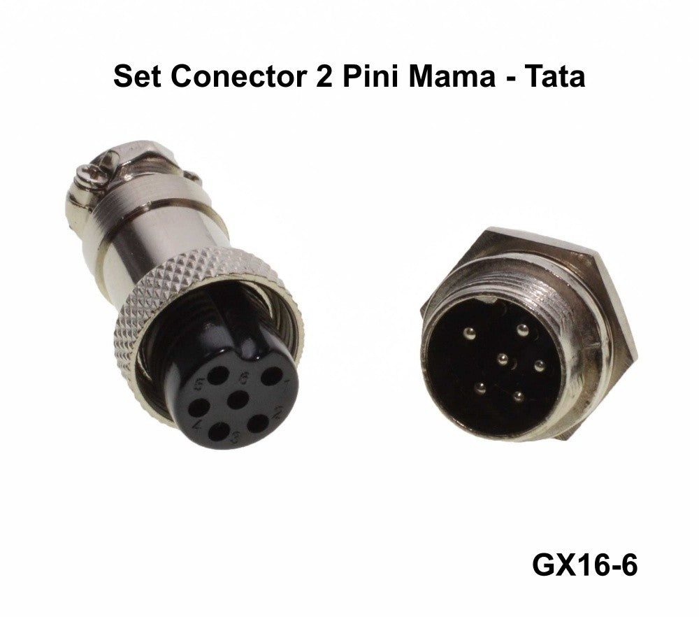Set Conector Tip Aviator 6 Pini - Frize