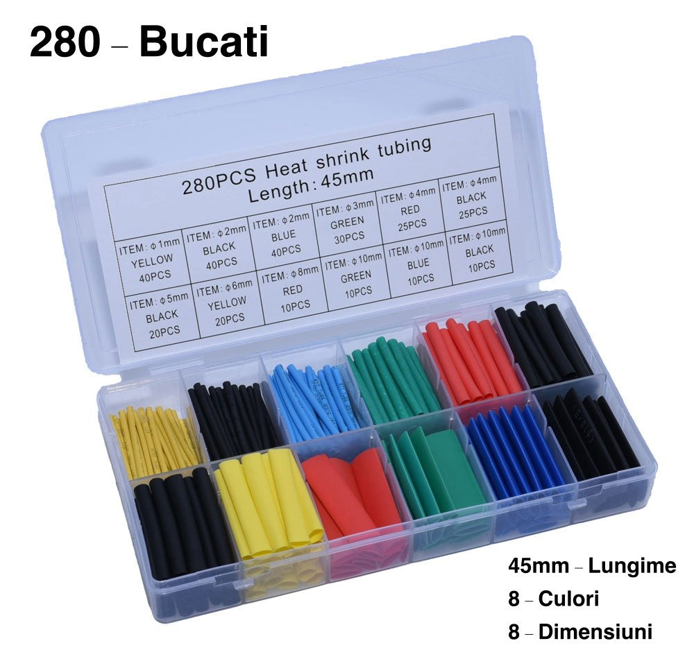 Set Tub Termocontractabil 280Buc - Frize