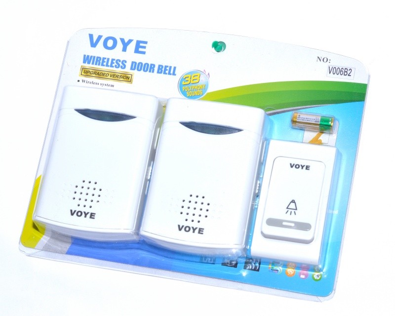 Sonerie Wireless Dubla, 12V/150M VOYE - Frize